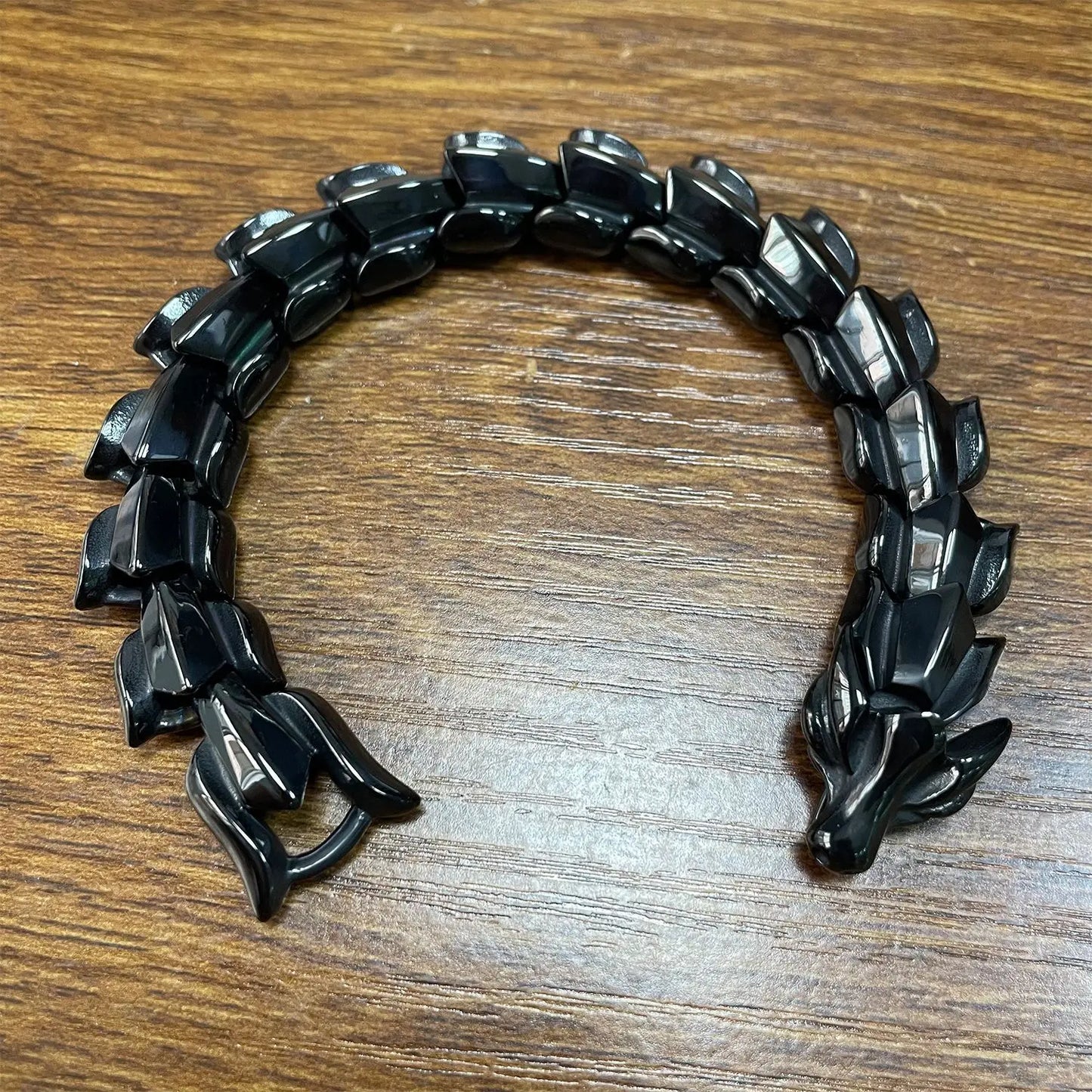 2025 Punk Style Men's Personality Creative Fashion Keel Chain Bracelet, Trendy Domineering Titanium Steel Bracelet