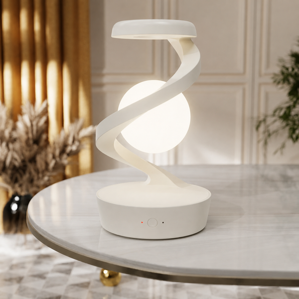 Spiral Table Lamp Wave