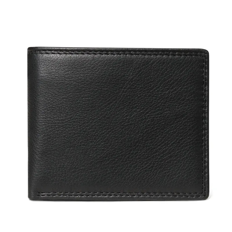 Cow Leather Men Wallets with Coin Pocket Vintage Male Purse Function Brown Genuine Leather Men Wallet with Card Holders