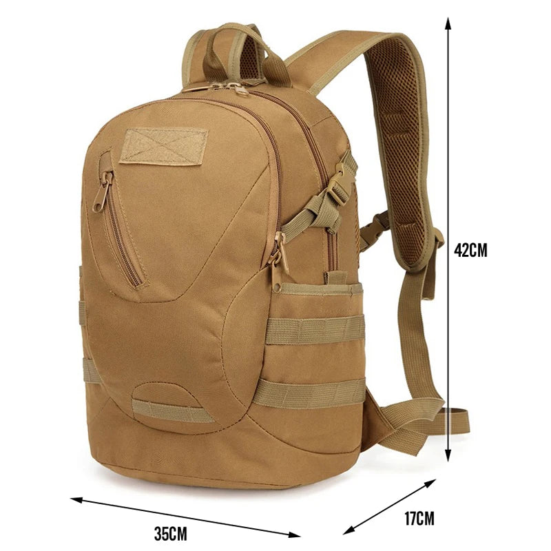 New 35L Tactical Backpack 900D Men Camping Hiking Camouflage Bag Hunting Climbing Rucksack Utility Travel Outdoor Knapsack