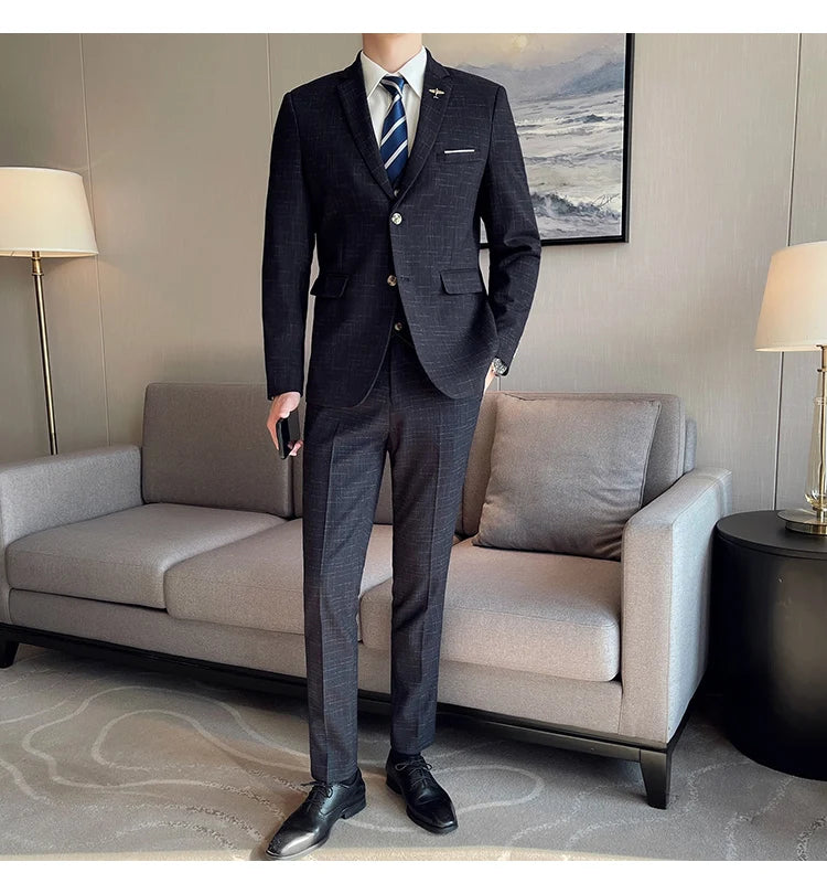 Men’s Elegant Suit – 2-Piece Set