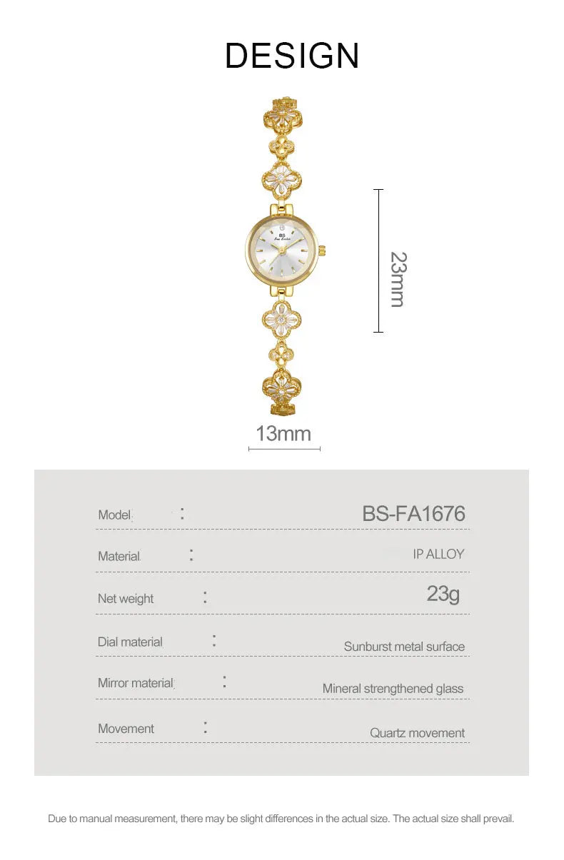 Women's Watch Elegant Lucky Four Leaf Clover Bracelets Quartz Watches Gift For Girls 2025 New High Quality Waterproof Wristwatch