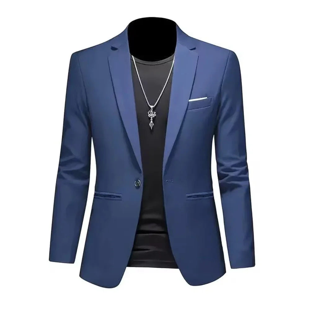 Men’s Casual Slim Fit Suit Jacket
