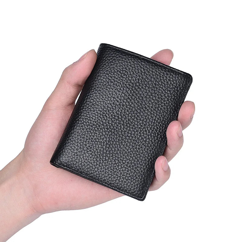 Driver's License Holder Genuine Leather Driver's Card Holder Wallet Credit Card ID Card Holder Wallet