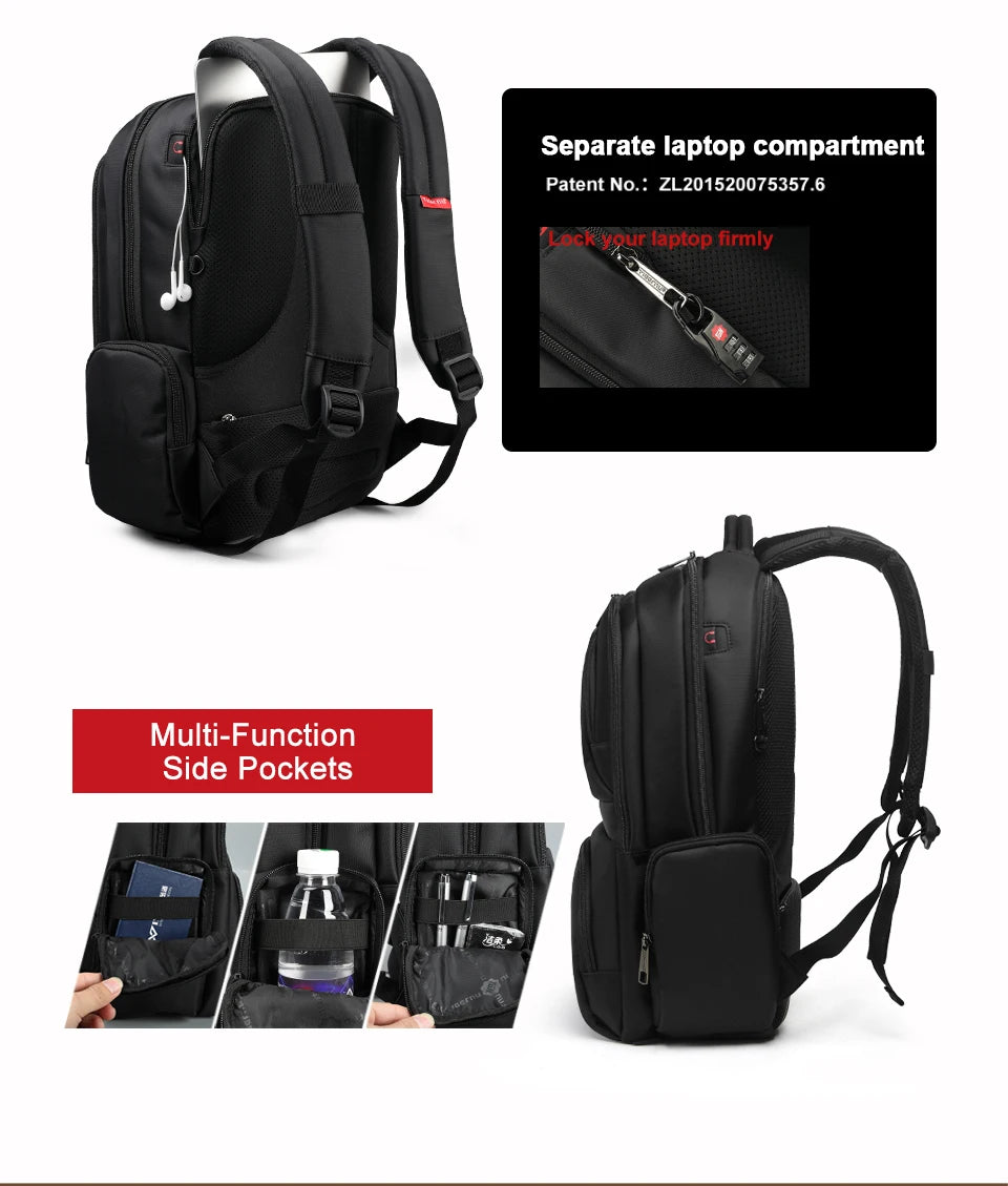 Tigernu Anti Theft Backpacks For Men 15inch Laptop Backpack Bag Casual Travel Backpack Schoolbag Male Backpack Mochilas Knapsack