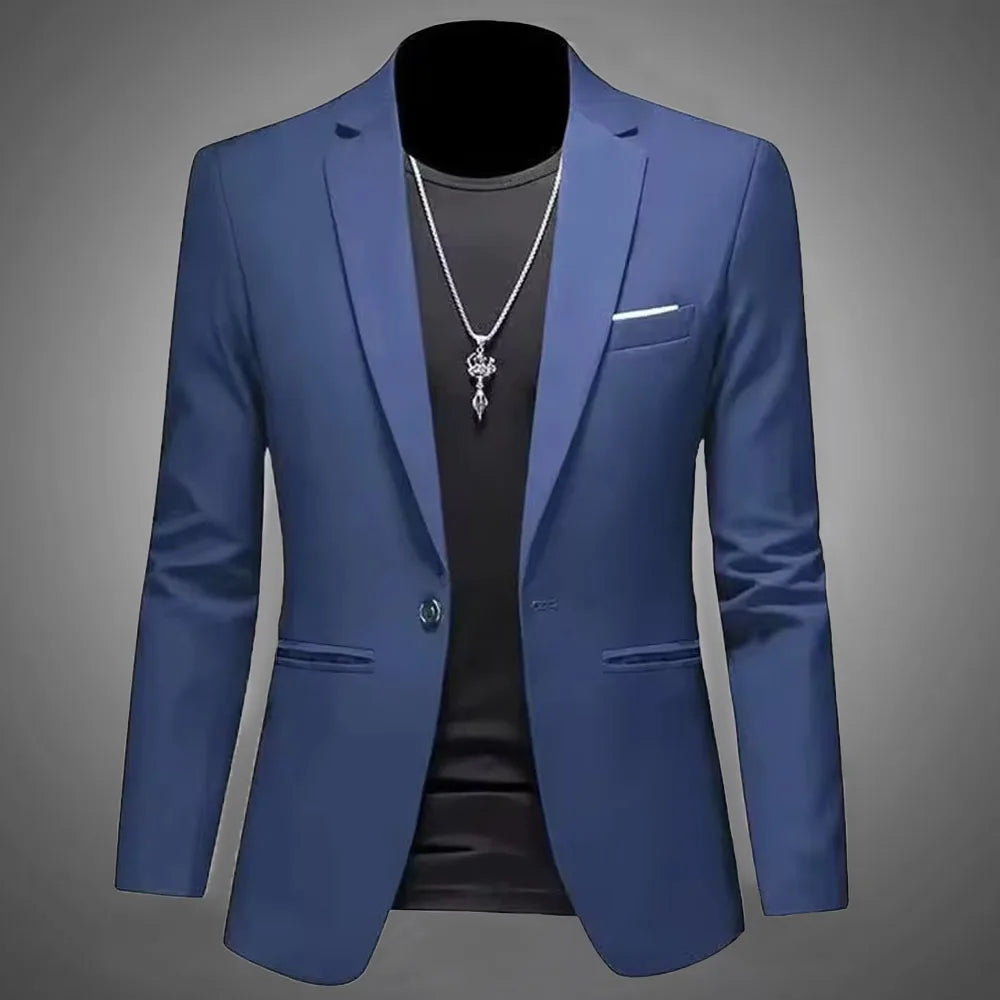 Men’s Casual Slim Fit Suit Jacket