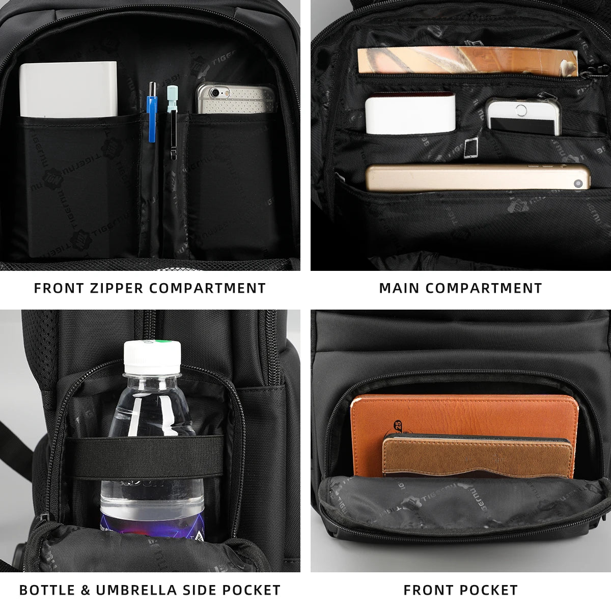 Tigernu Anti Theft Backpacks For Men 15inch Laptop Backpack Bag Casual Travel Backpack Schoolbag Male Backpack Mochilas Knapsack