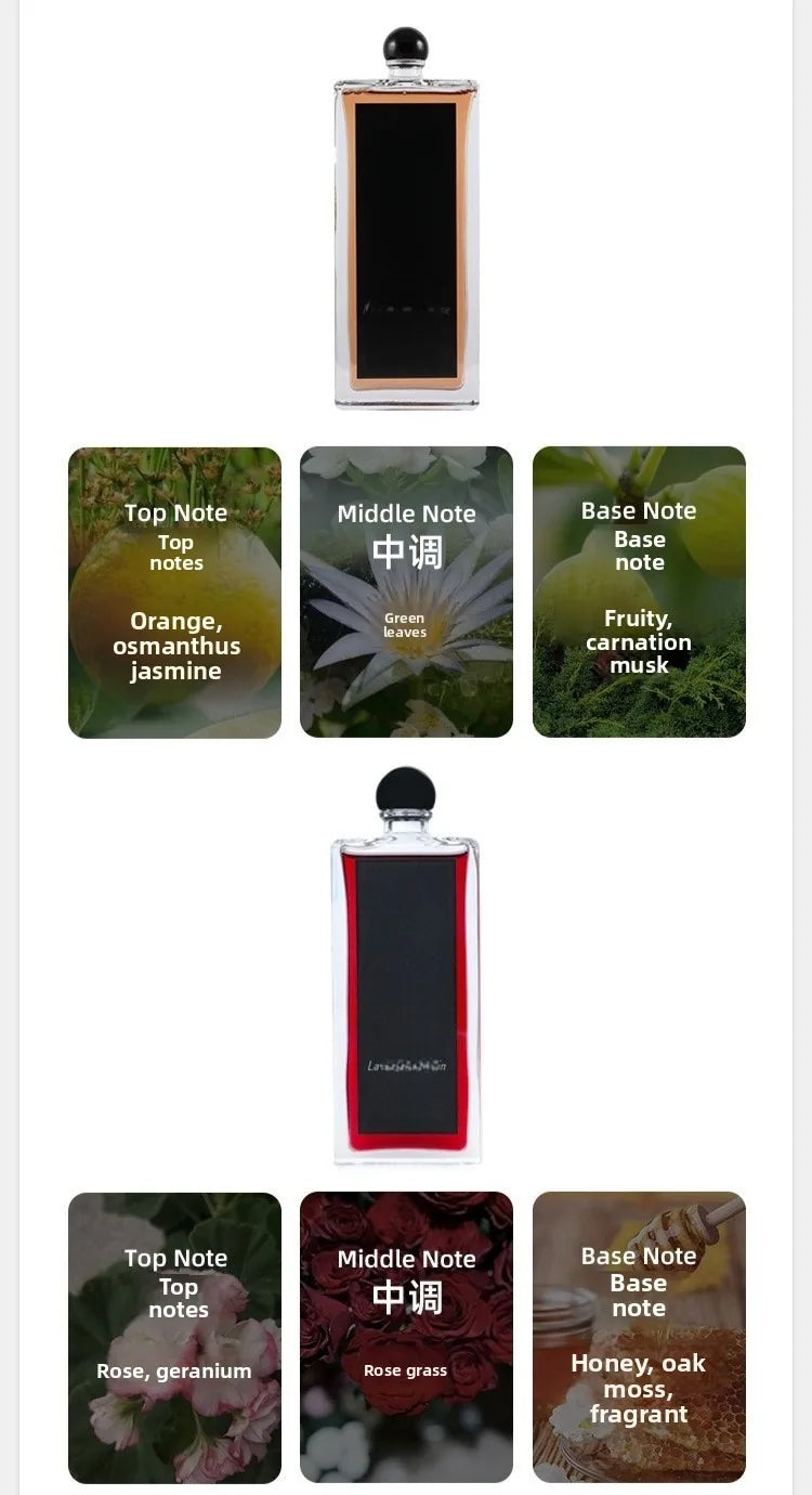 100ml Classic Perfume for Women Men Oriental Scent Eau De Parfums High Quality Light Notes Attractive Luxury Fragrance Perfumes