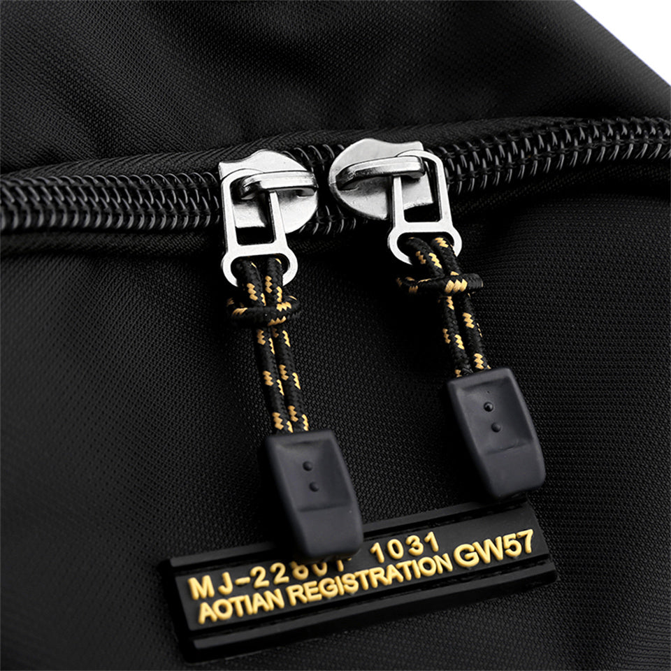 New Waterproof Oxford Men Backpack Zipper School Bags For Teenagers Small Shoulder Backpack Male Multifunction Rucksack