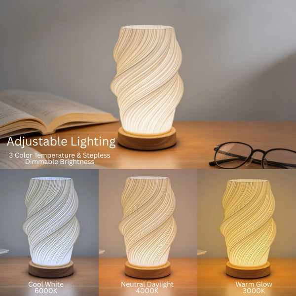 Readora Tri-Color USB LED Desk Lamp