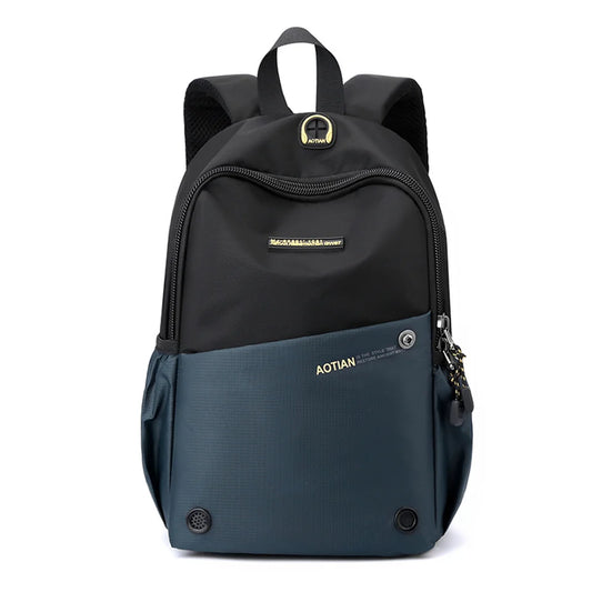 New Waterproof Oxford Men Backpack Zipper School Bags For Teenagers Small Shoulder Backpack Male Multifunction Rucksack