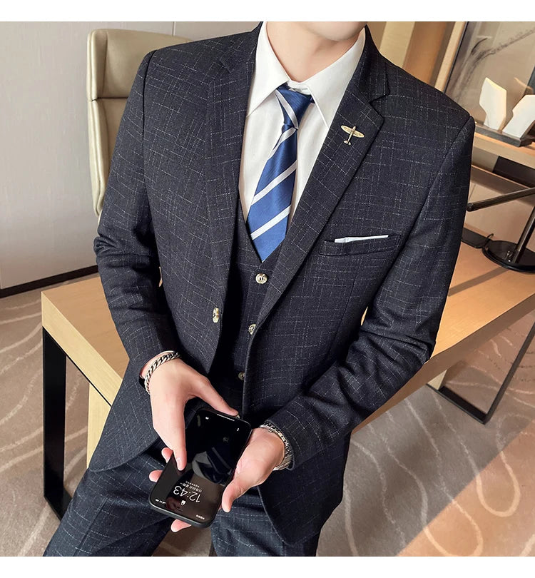 Men’s Elegant Suit – 2-Piece Set