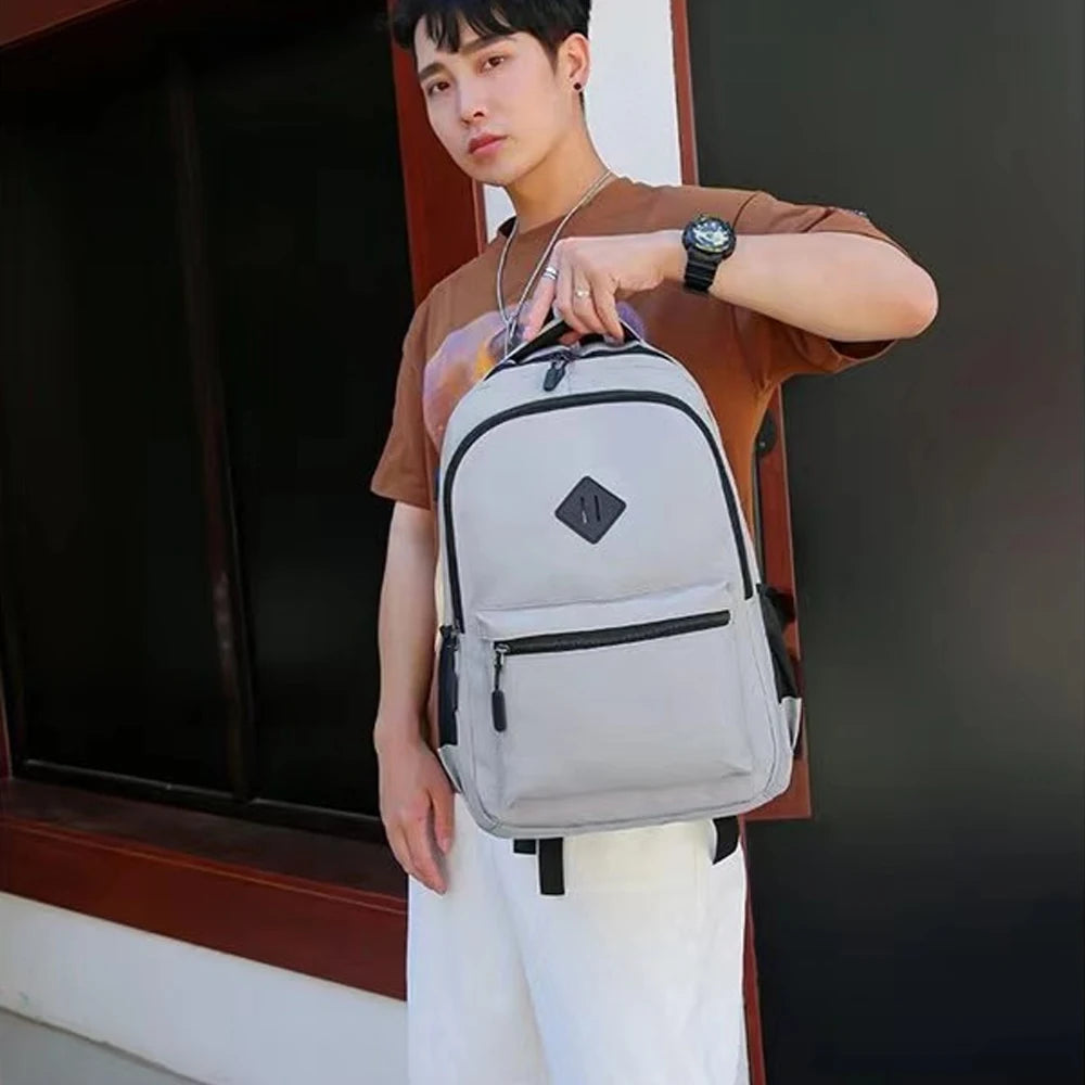 Men Women Boys Laptop Backpack Waterproof Large Mens Rucksack Travel School Bag