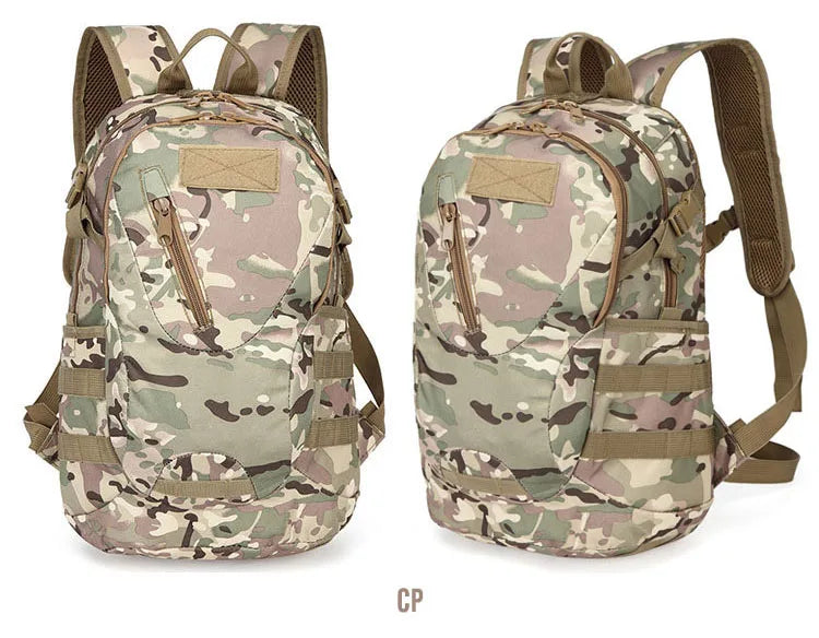 New 35L Tactical Backpack 900D Men Camping Hiking Camouflage Bag Hunting Climbing Rucksack Utility Travel Outdoor Knapsack