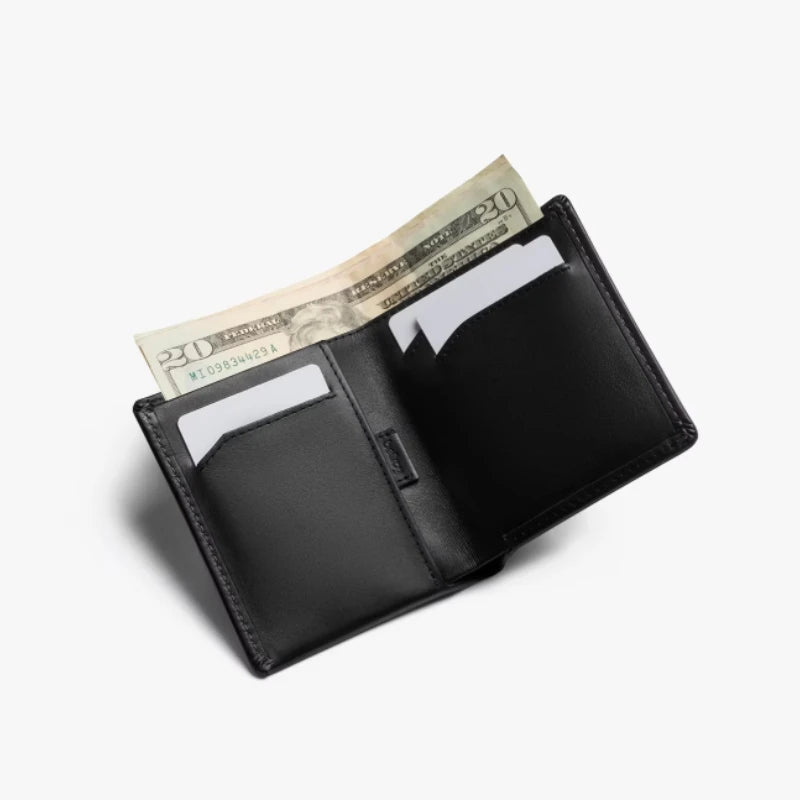 Note Sleeve Brand's New Summer Leather Short Clip Wallet Men's Wallet Card Holder Is Lightweight and Slim