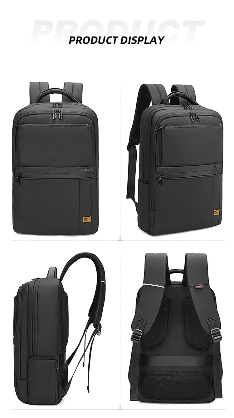 Large-capacity student backpack, casual backpack, Oxford material, new men's backpack, simple multi-functional bag