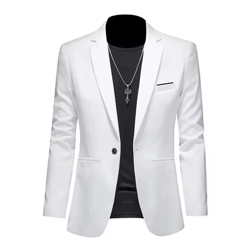 Men’s Casual Slim Fit Suit Jacket