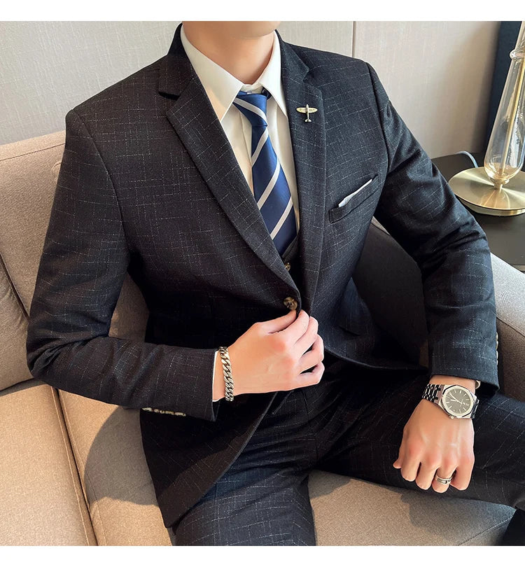 Men’s Elegant Suit – 2-Piece Set