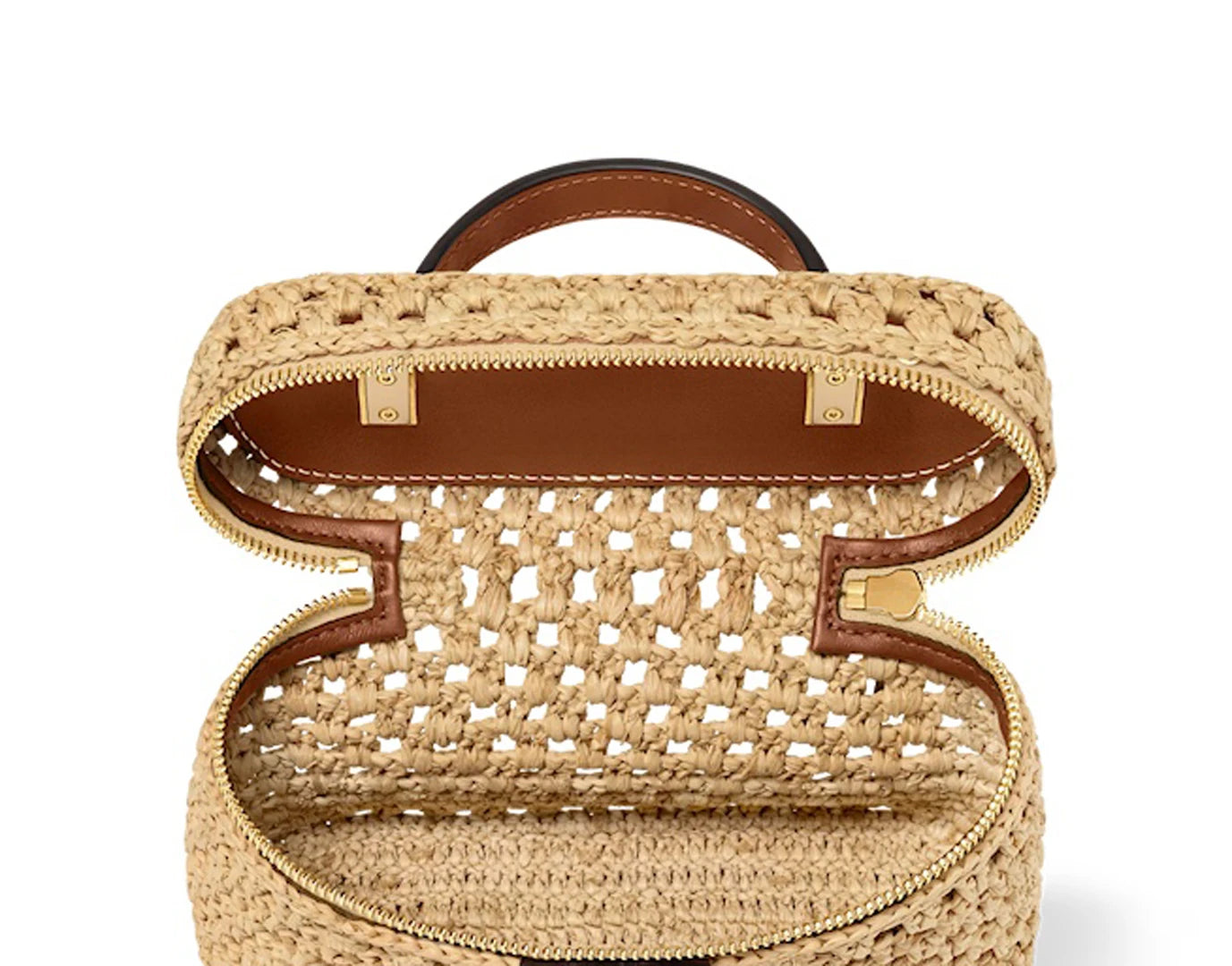 New in handbag purses for women messenger bags shoulder bags crocheted Lafite grass makeup bag shoulder bags 2025 new