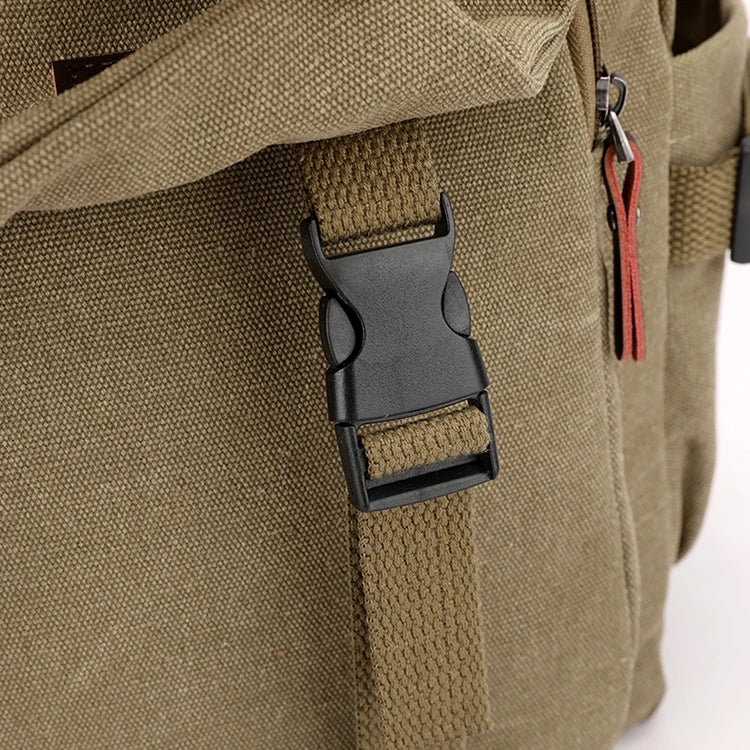 Men's large capacity travel backpack, suitable for different groups of people, adjustable shoulder strap length, multi compartme