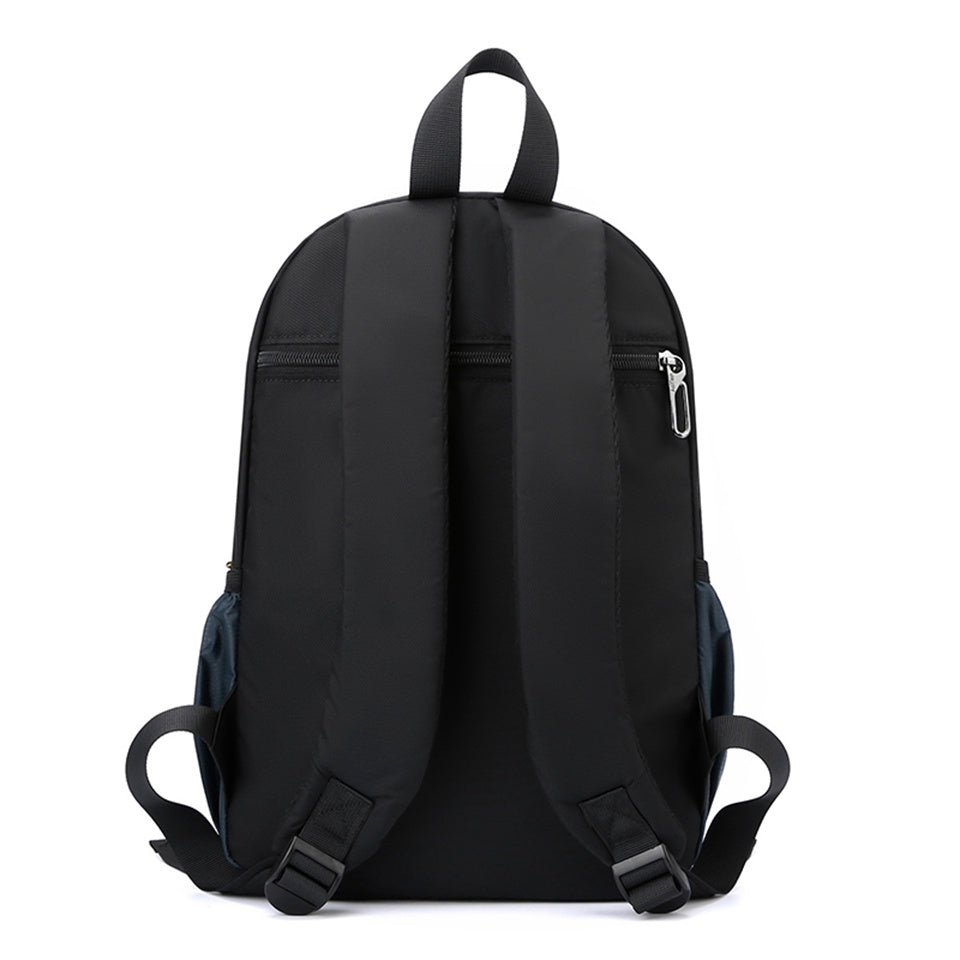 New Waterproof Oxford Men Backpack Zipper School Bags For Teenagers Small Shoulder Backpack Male Multifunction Rucksack