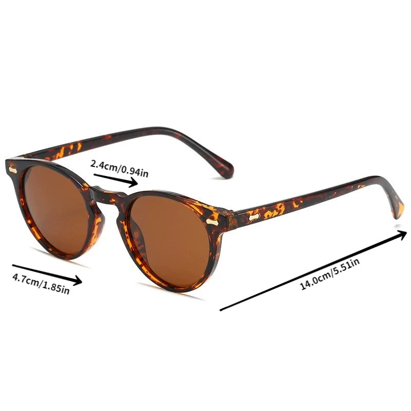 Retro Polarized Sunglasses Women Trend Luxury Vintage Men Sun Glasses Driver Sunglass Man Shades UV400 Driving Goggles