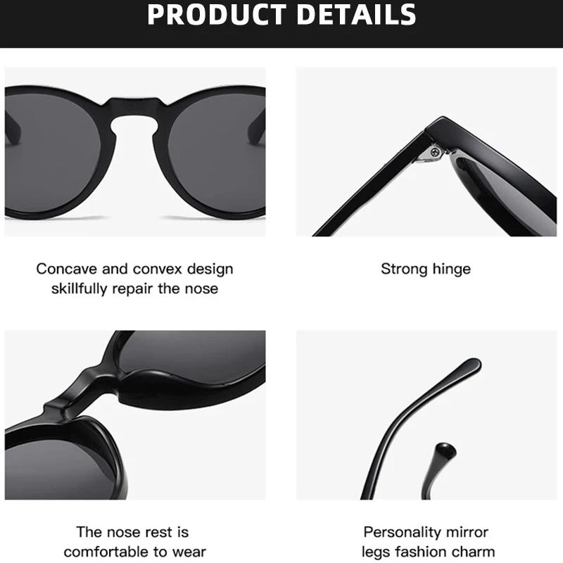 Retro Polarized Sunglasses Women Trend Luxury Vintage Men Sun Glasses Driver Sunglass Man Shades UV400 Driving Goggles