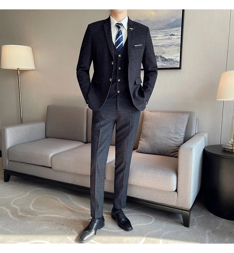 Men’s Elegant Suit – 2-Piece Set