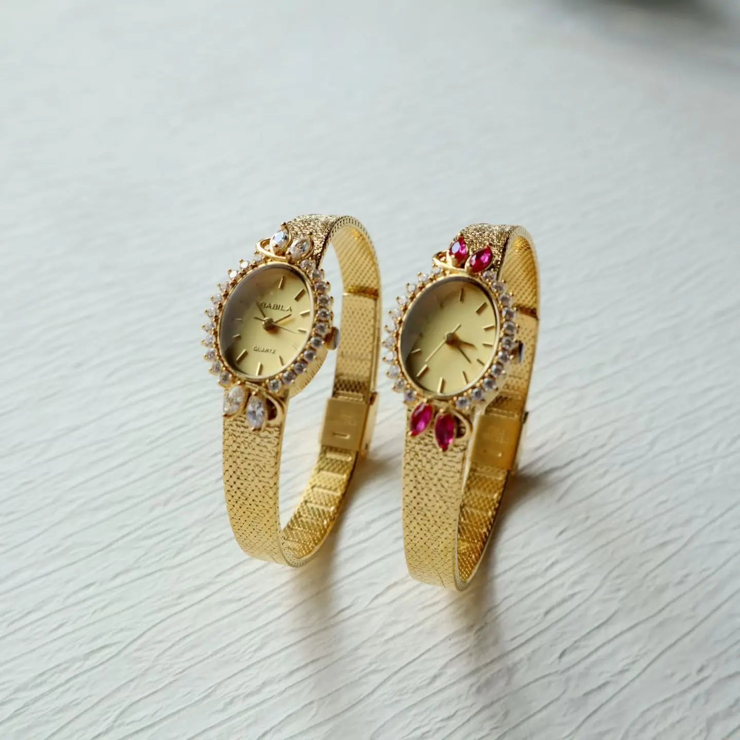 Women Watch for Girls Quartz Reloj Mujer Sliver Gold Diamond Orologio Ladies Vintage Oval Wristwatch Stainless Steel Band Clock