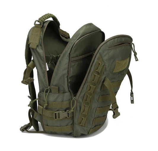 35L Outdoor Backpack Waterproof Camouflage Camping Hiking Backpack Large Wear-Resistant Sports Bag