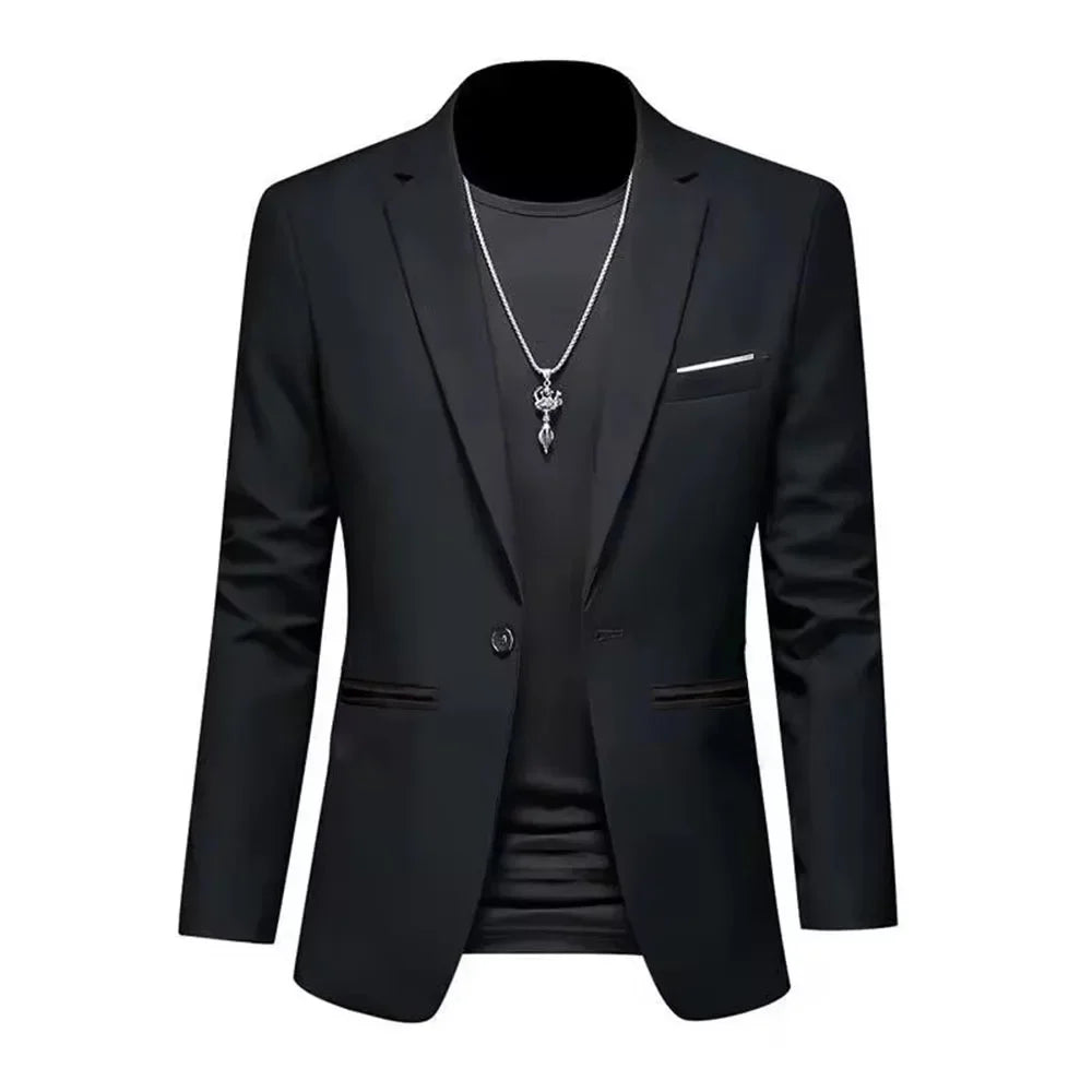 Men’s Casual Slim Fit Suit Jacket