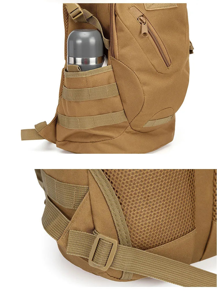 New 35L Tactical Backpack 900D Men Camping Hiking Camouflage Bag Hunting Climbing Rucksack Utility Travel Outdoor Knapsack