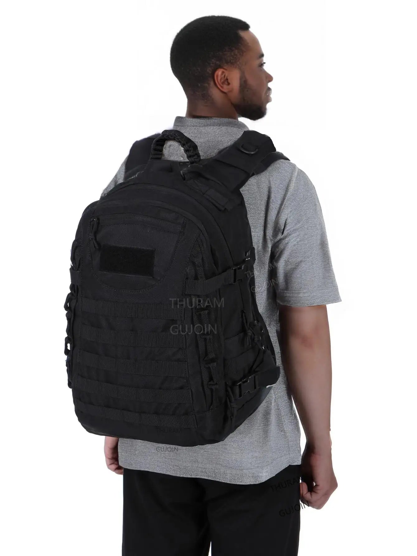 38L Tactical Backpack Style, Large Capacity Waterproof Outdoor Rucksack with MOLLE System, Hiking Camping Travel Bug Out Bag