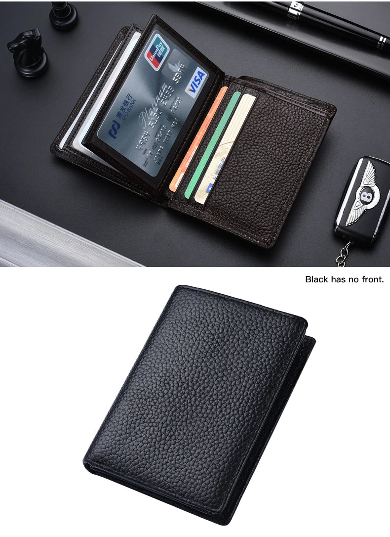 Driver's License Holder Genuine Leather Driver's Card Holder Wallet Credit Card ID Card Holder Wallet