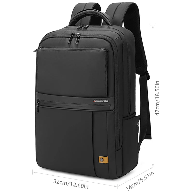 Large-capacity student backpack, casual backpack, Oxford material, new men's backpack, simple multi-functional bag