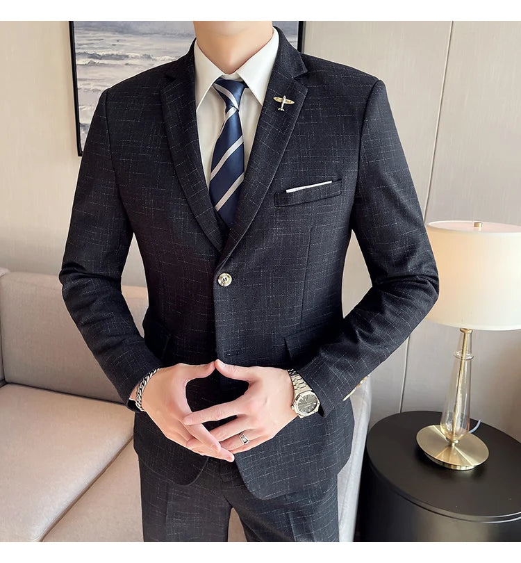 Men’s Elegant Suit – 2-Piece Set