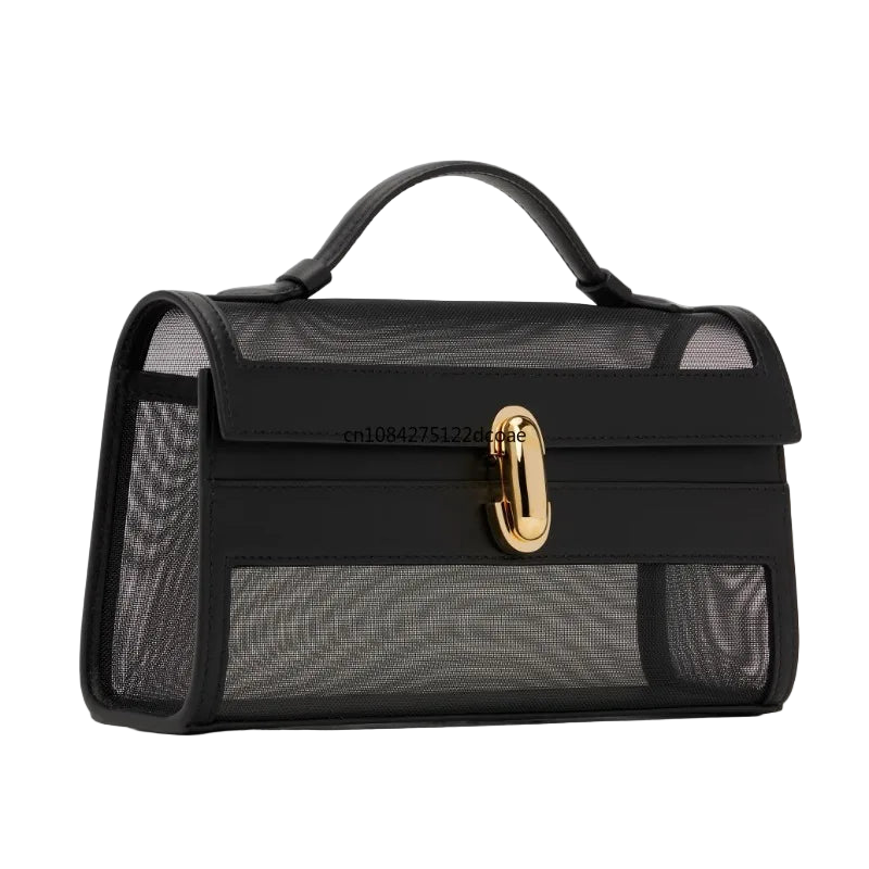 SAVETTE Brand Genuine Leather Symmetry Pochette New Handbags Women's Simple Handbag Small Square Bag Baguette Row Tote Bags