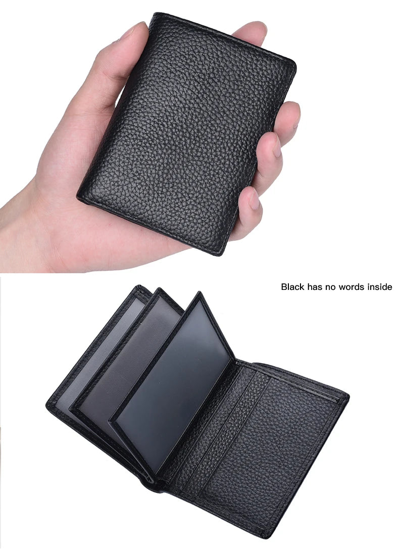 Driver's License Holder Genuine Leather Driver's Card Holder Wallet Credit Card ID Card Holder Wallet