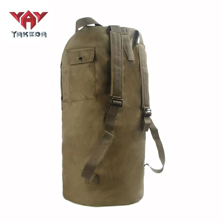 YAKEDA 70L large capacity bucket bag waterproof, wear-resistant, and tear resistant