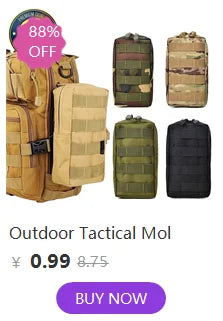 New 35L Tactical Backpack 900D Men Camping Hiking Camouflage Bag Hunting Climbing Rucksack Utility Travel Outdoor Knapsack
