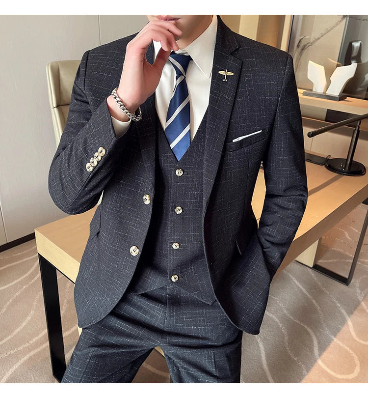 Men’s Elegant Suit – 2-Piece Set