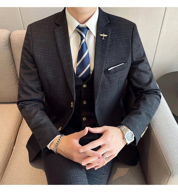 Men’s Elegant Suit – 2-Piece Set
