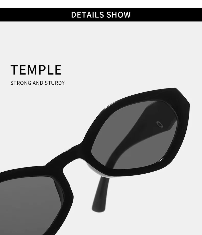 Vintage Cat Eye Sunglasses Women Men 2025 Brand Designer Fashion Goggle Sun Glasses Female Trends Shades Outside Eyewear UV400